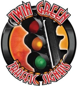 Twin Green Traffic Signals logo